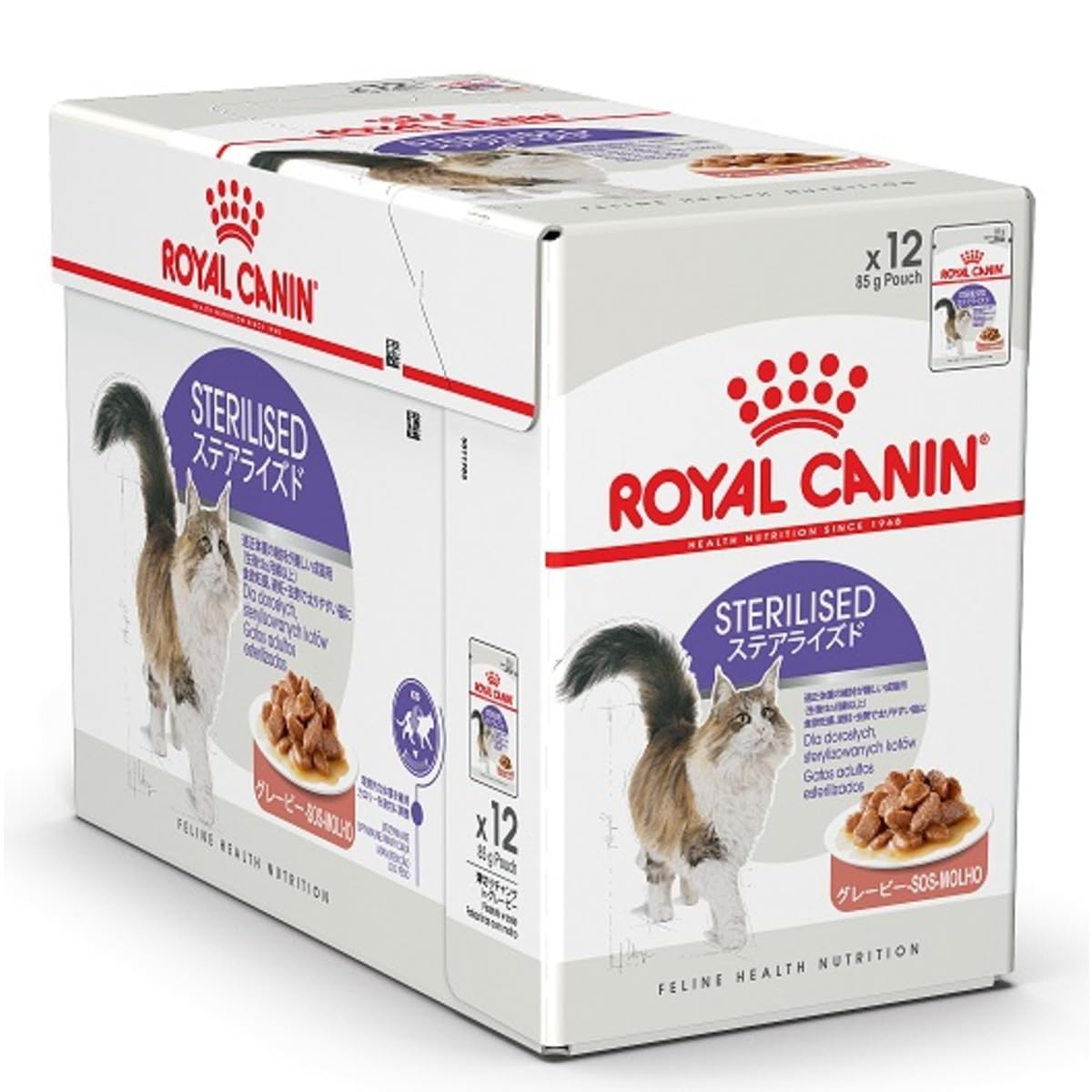 ロイヤルカナン　ステアライズド ウエット 避妊・去勢した成猫用 85g×72個 Amazon | ロイヤルカナン ステアライズド 避妊・去勢 成猫用